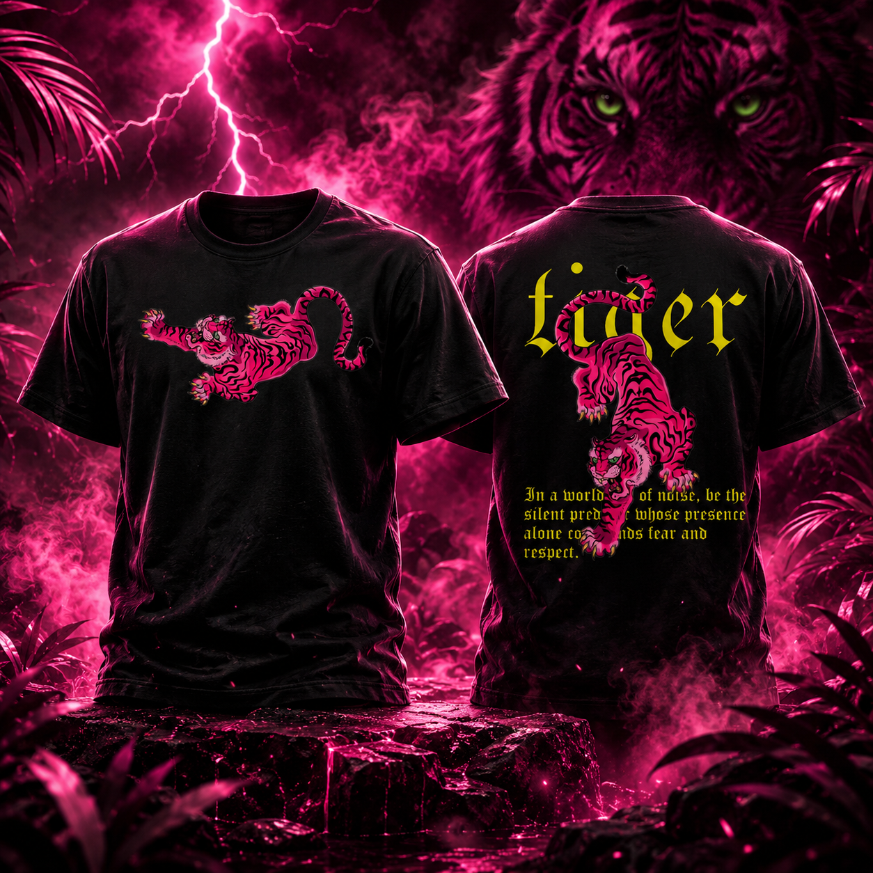 TIGER / Unisex Supima T-Shirt